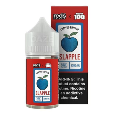 7Daze Reds x Keep It 100 Slapple 30mL Salt Vape Juice Best Flavor