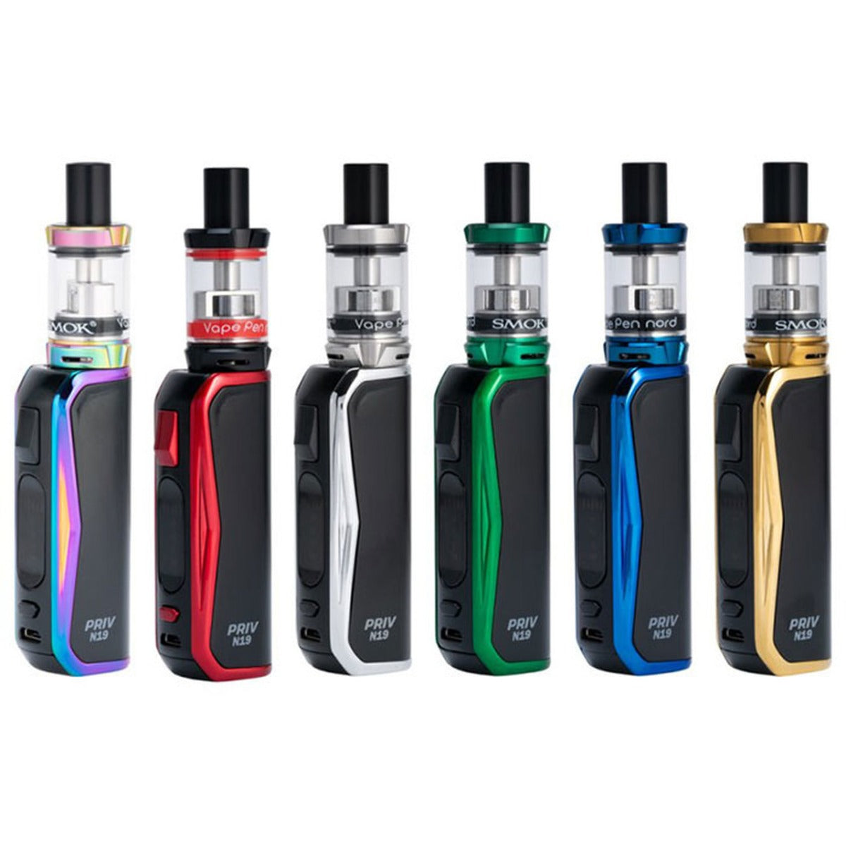 SMOK Priv N19 Vape Kit Best Colors