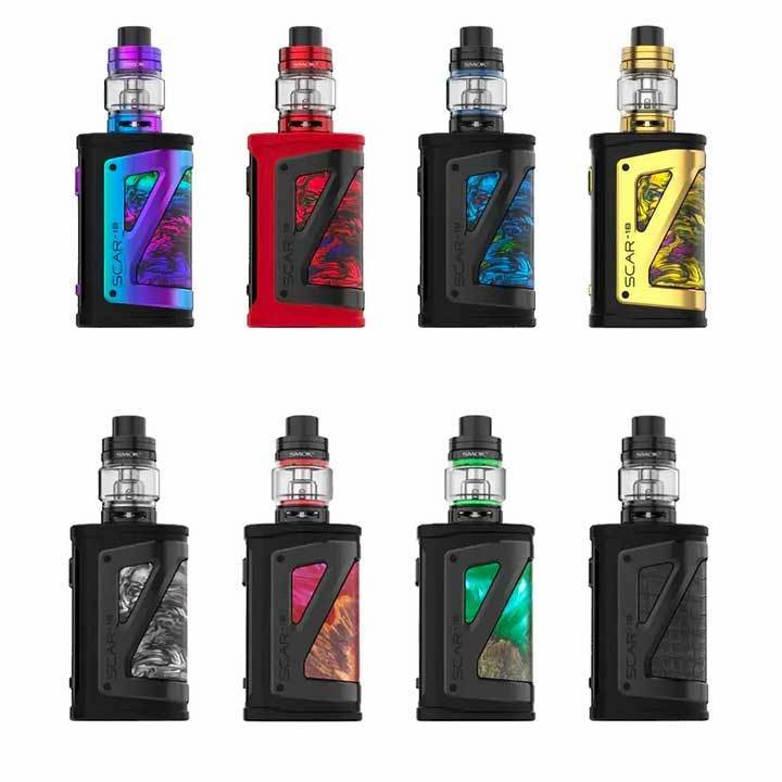 SMOK SCAR-18 230w Vape Kit Best Colors