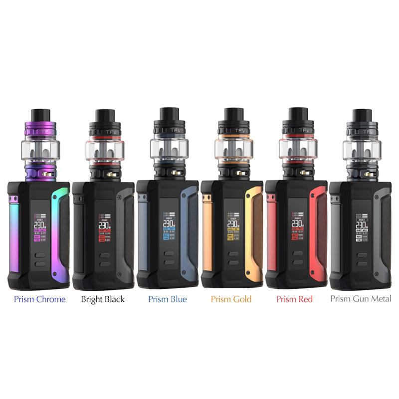 SMOK ARCFOX 230 Vape Kit Best Colors Prism Chrome Bright Black Prism Blue Prism Gold Prism Red Prism Gun Metal