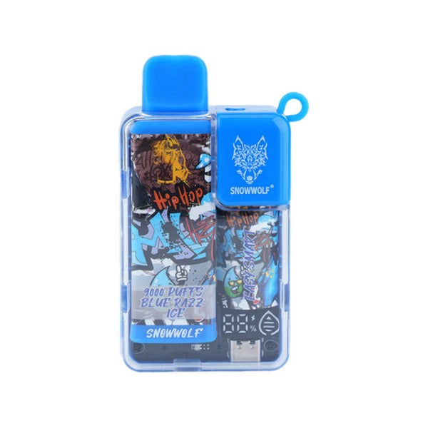 Best Deal SnowWolf EA9000 Disposable Vape 12mL Blue Razz Ice