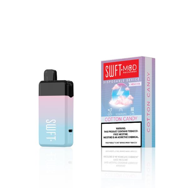 SWFT Mod Disposable Vape 15mL Best Flavor Cotton Candy