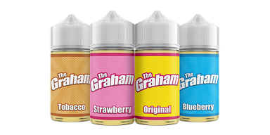 The Graham Vape Juice 60mL Best Flavors Tobacco Strawberry Original Blueberry