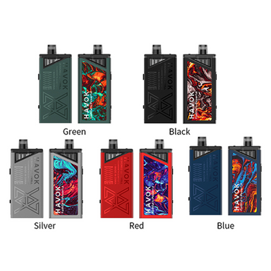 Uwell Havok V1 Kit Best Colors Green Black Silver Red Blue