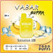 Banana Ice Vabar Supra 7000 Puffs Disposable 10-Pack Bulk Deal!