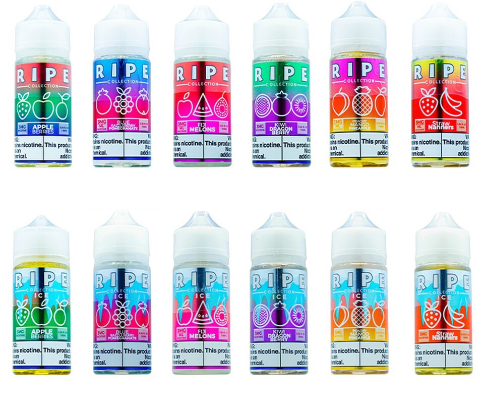 Vape 100 Ripe Vape Juice 100ML Best Flavors