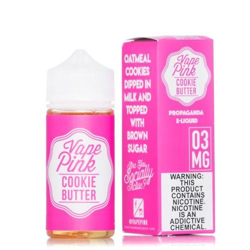 Vape Pink 100ML Vape Juice Best Flavor Cookie Butter