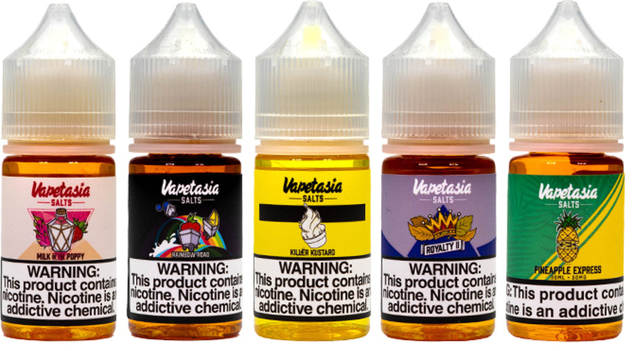 Vapetasia Salts 30mL Vape Juice Best Flavors