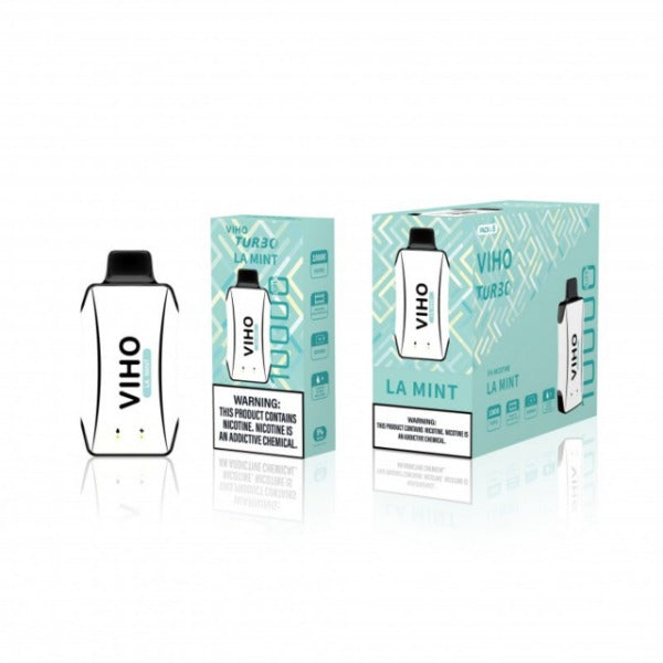 Best Deal VIHO TURBO 10000 Puffs Disposable Vape 18mL - LA Mint