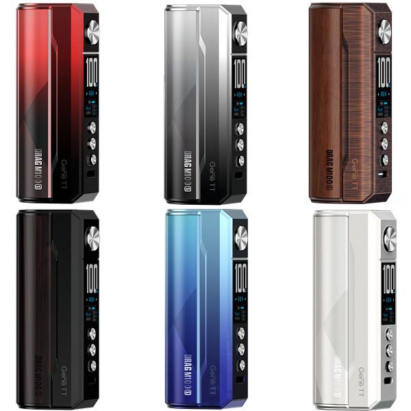 VooPoo Drag M100S Box Mod Vape Best Colors 