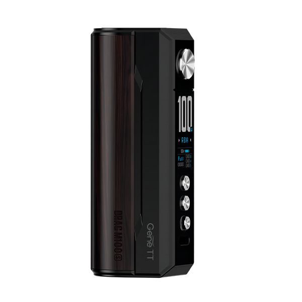 VooPoo Drag M100S Box Mod Vape Best Color Black Darkwood