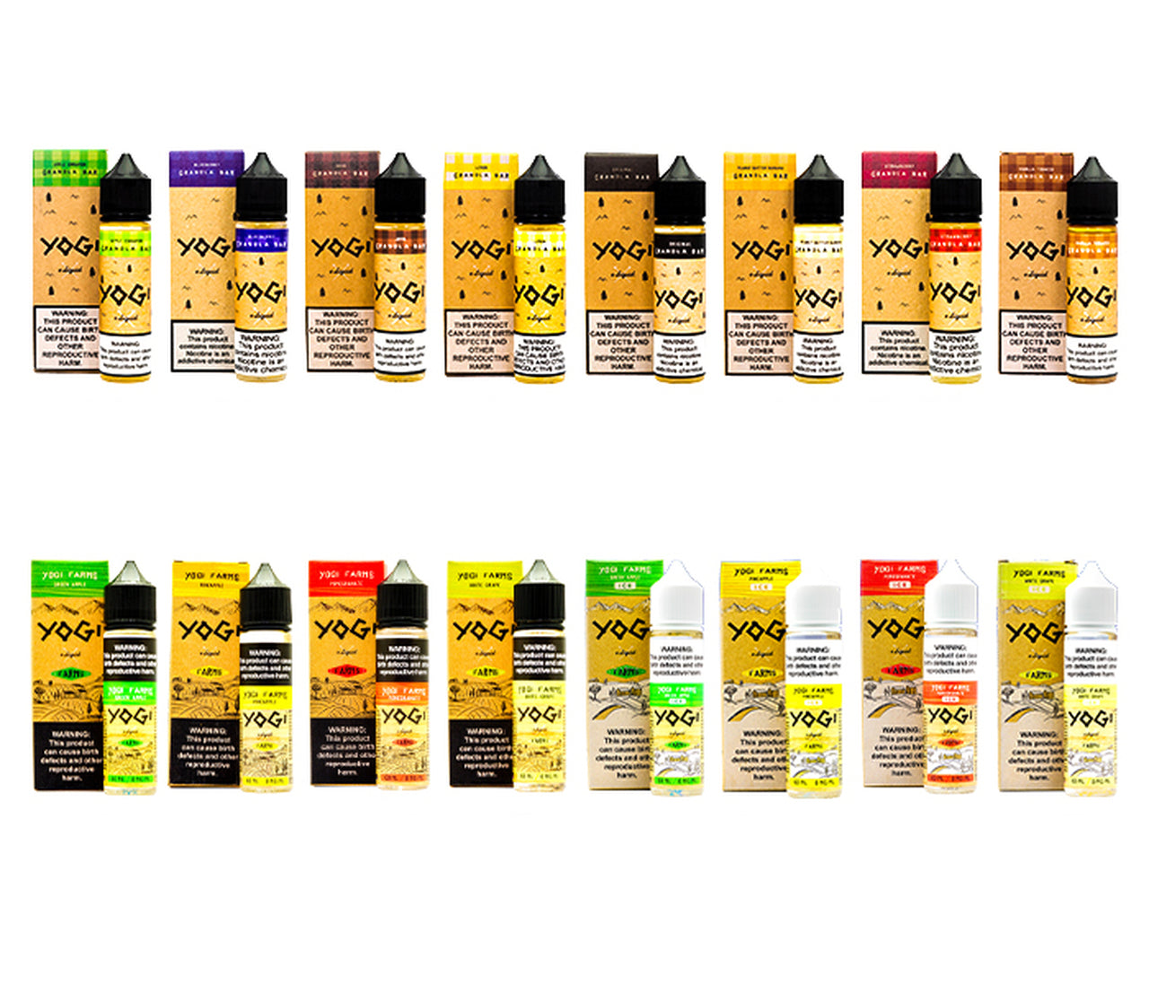 Yogi 60mL Vape Juice Best Flavors