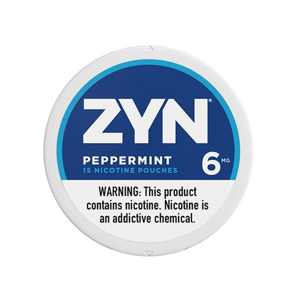 ZYN Nicotine Pouches Best Flavor Peppermint