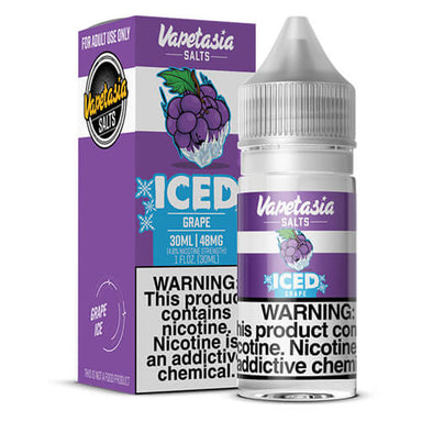 ICED Grape E-Liquid By Vapetasia Killer Fruits NTN SALTS Best Flavor